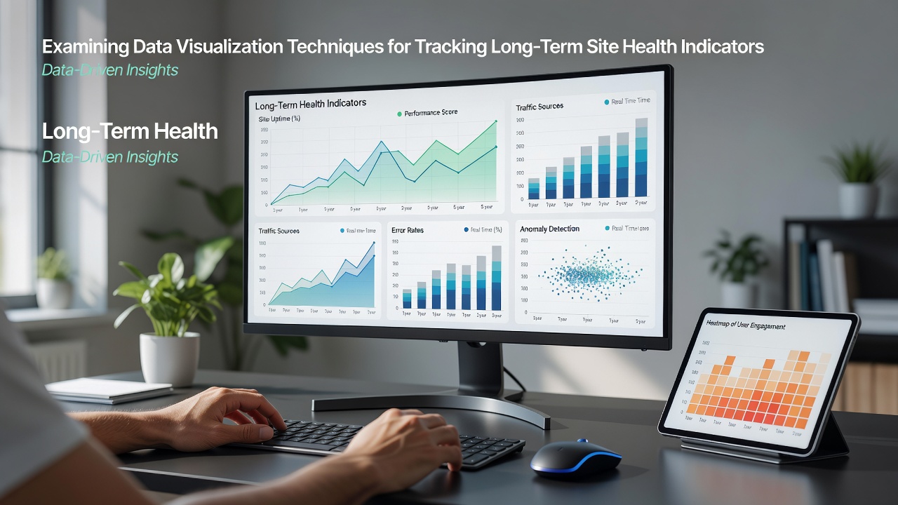 Examining Data Visualization Techniques for Tracking Long-Term Site Health Indicators